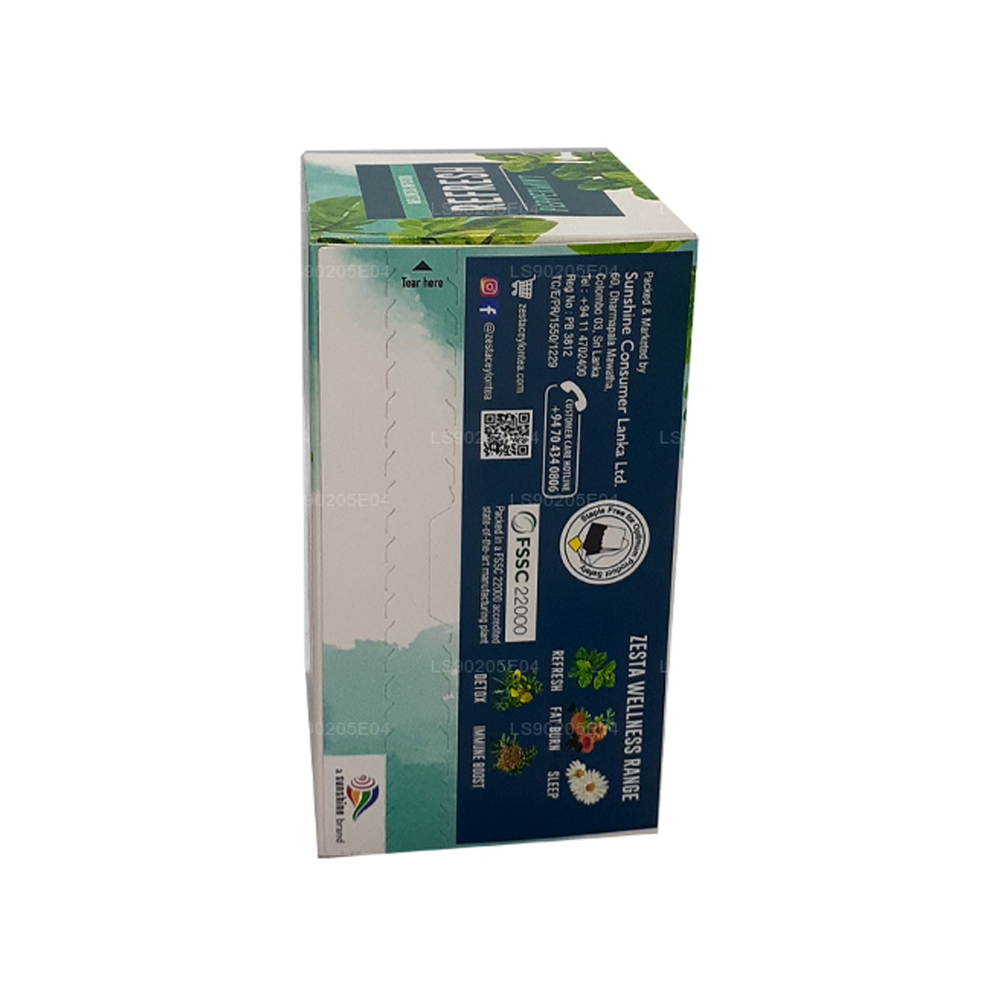 Zesta Refresh Mięta pieprzowa (30g) 20 torebek