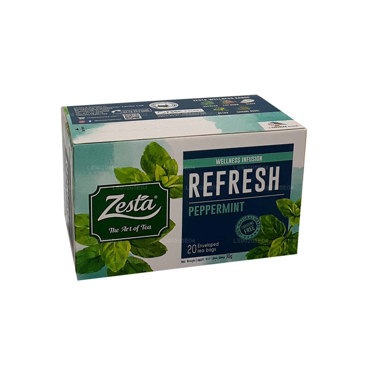 Zesta Refresh Mięta pieprzowa (30g) 20 torebek
