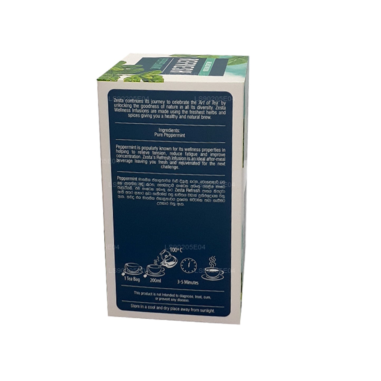 Zesta Refresh Mięta pieprzowa (30g) 20 torebek