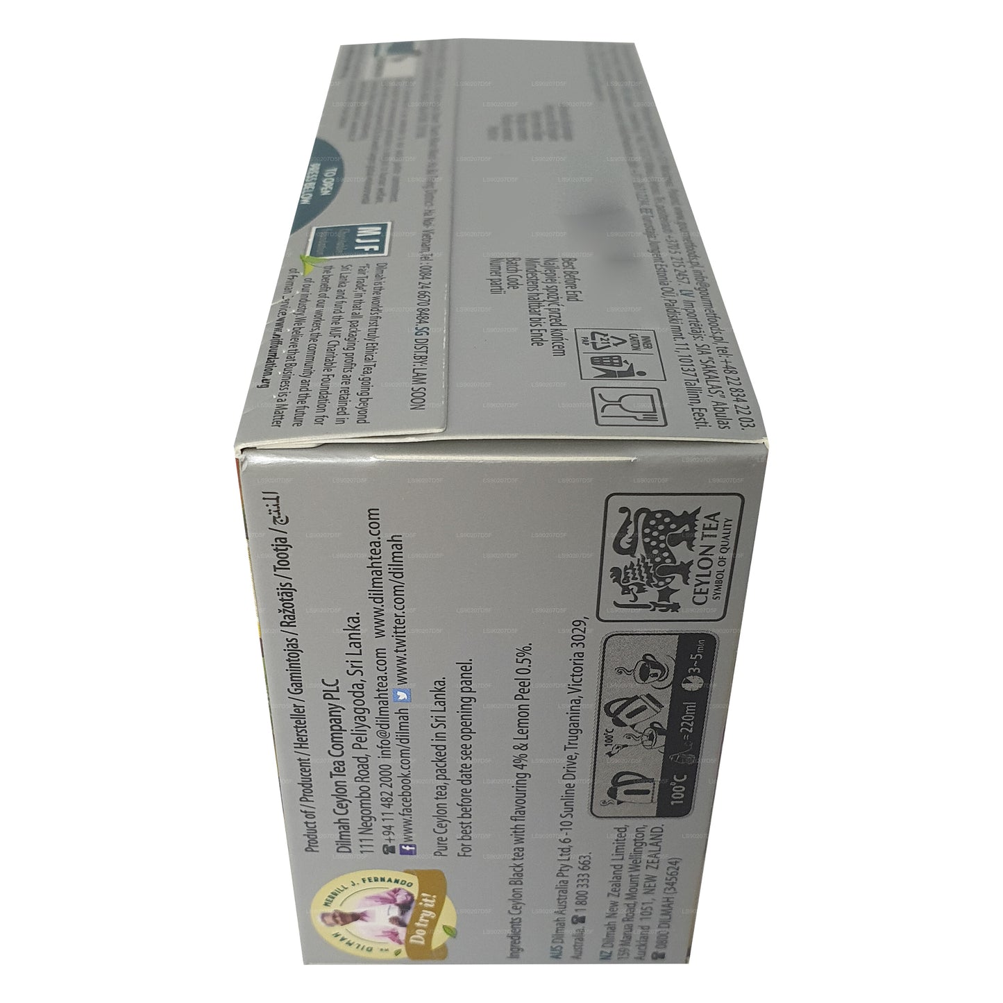 Dilmah Herbata o smaku cytrynowym (30g) 20 torebek