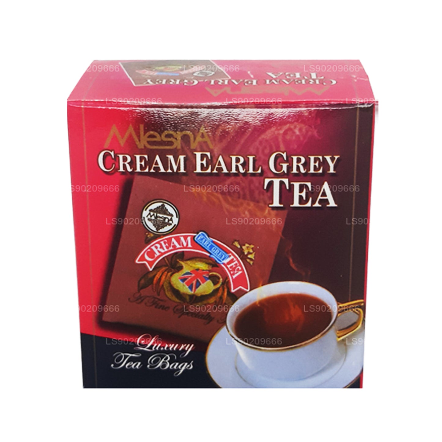 Mlesna Cream Earl Grey Tea (20g) 10 luksusowych torebek na herbatę