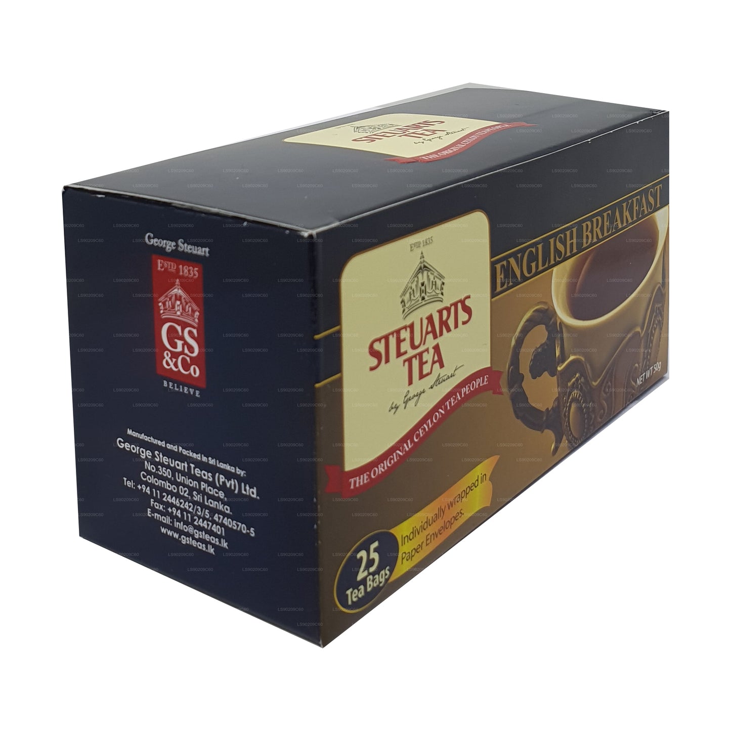 George Steuart English Breakfast Herbata (50g) 25 torebek