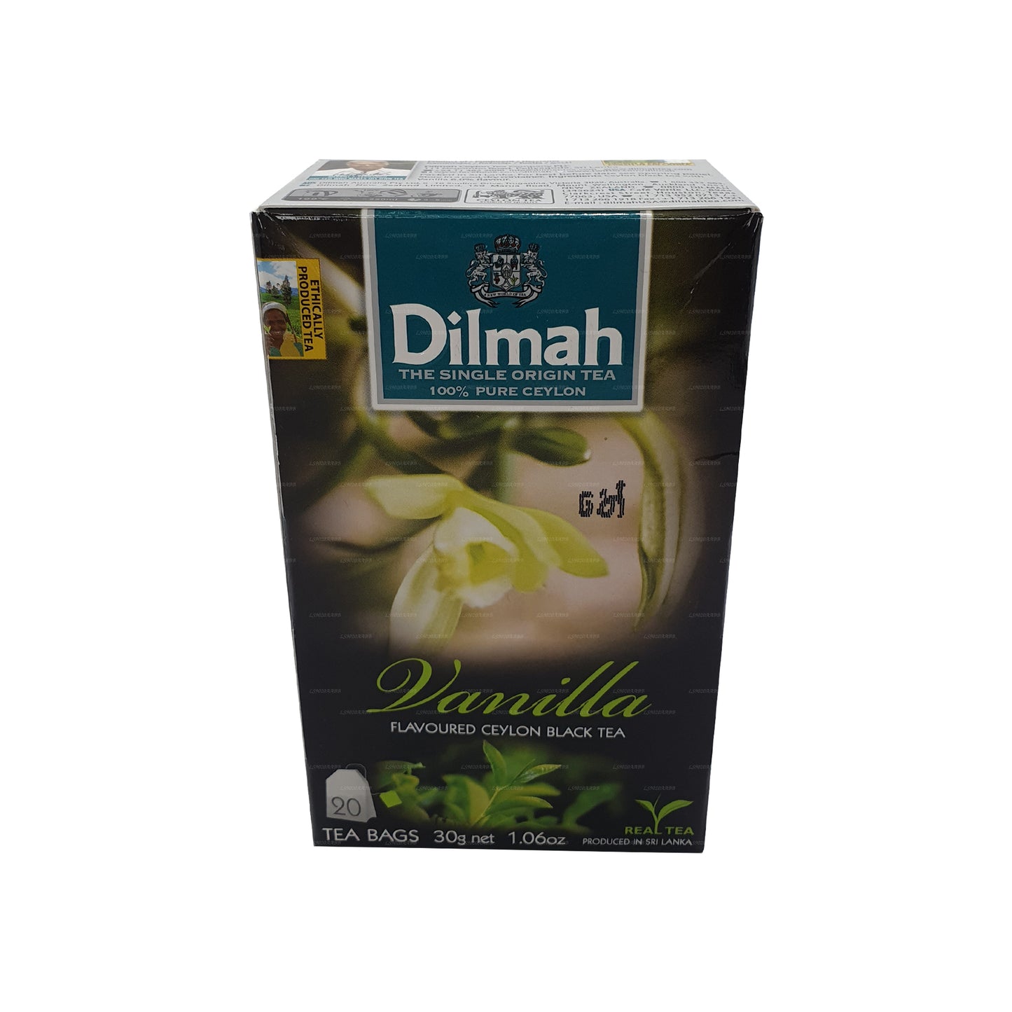 Dilmah Herbata o smaku waniliowym (40g) 20 torebek