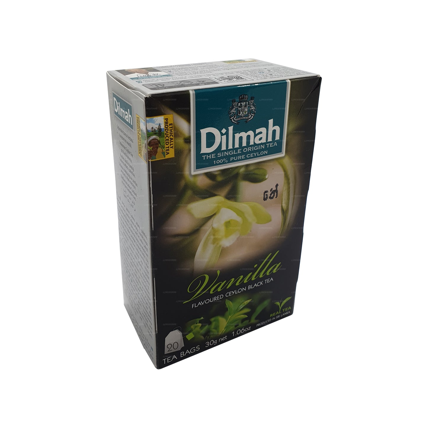Dilmah Herbata o smaku waniliowym (40g) 20 torebek