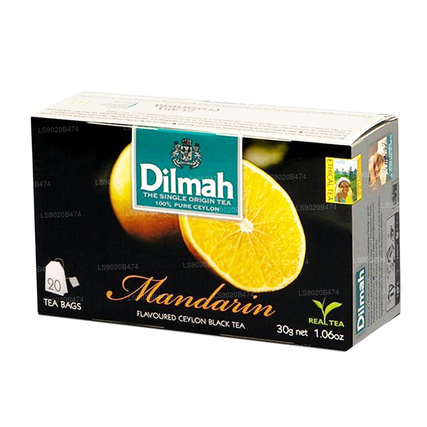 Dilmah Herbata o smaku mandaryńskim (30g) 20 torebek