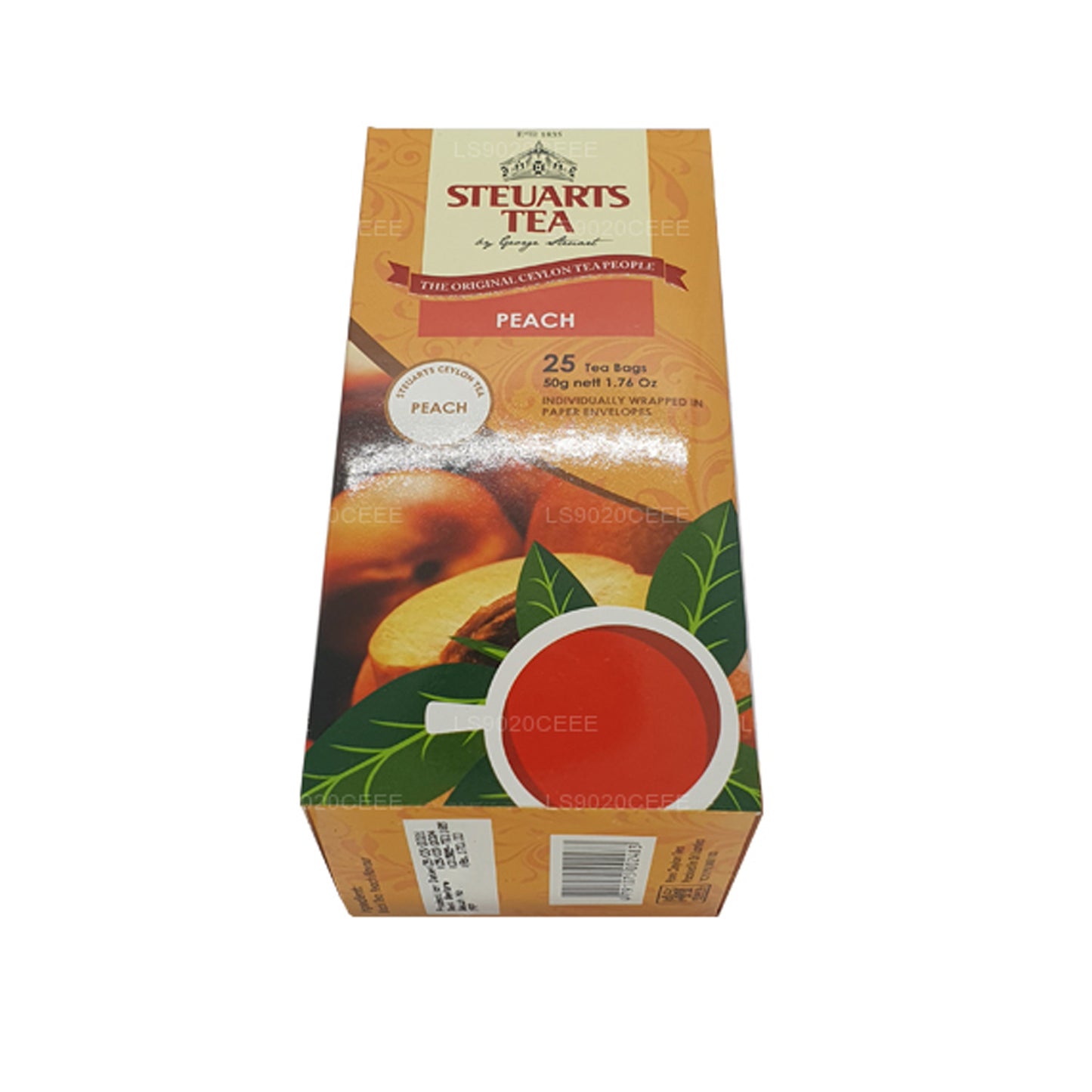 Steuarts Brzoskwinia Herbata (50g) 25 torebek