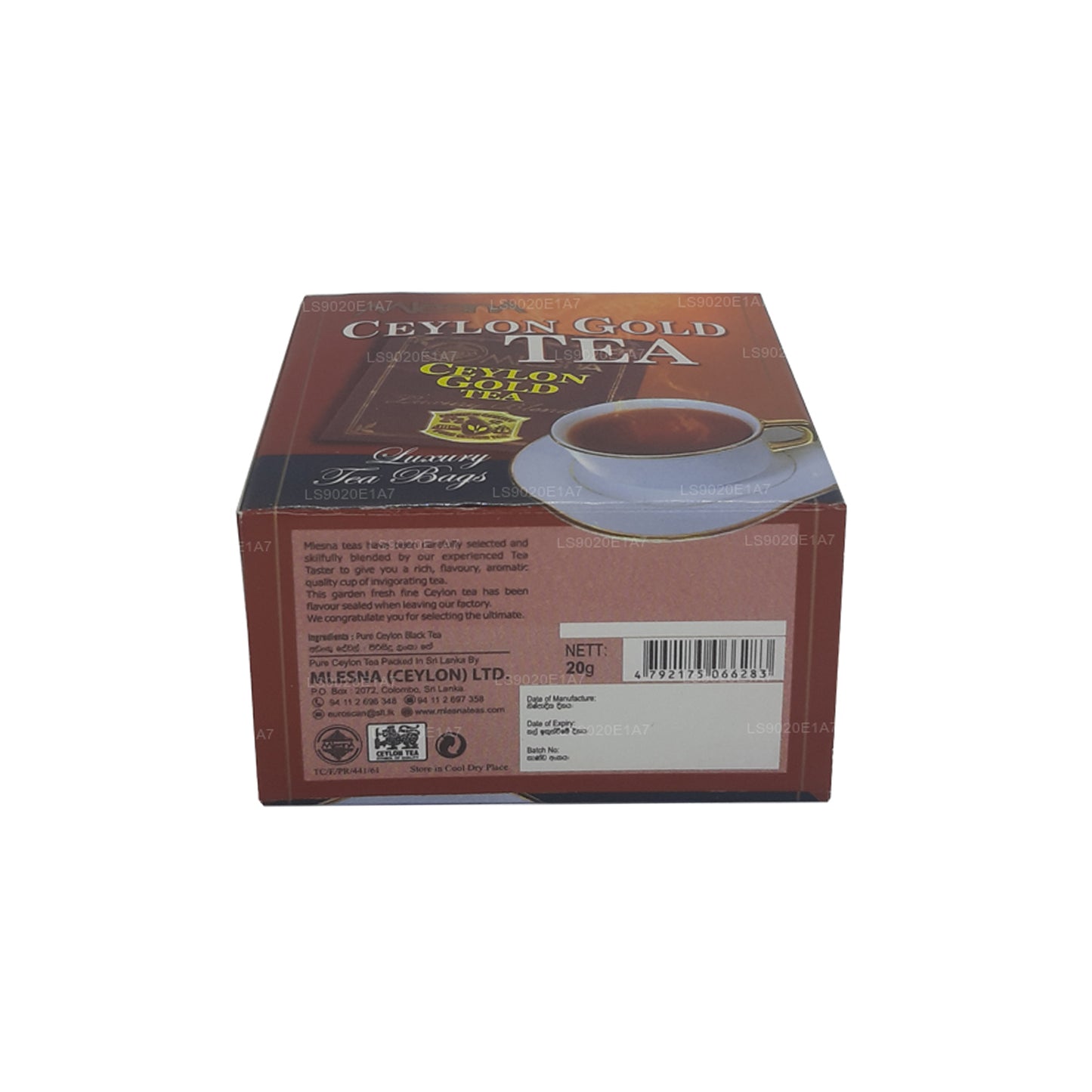 Mlesna Ceylon Gold Torebki herbaty 