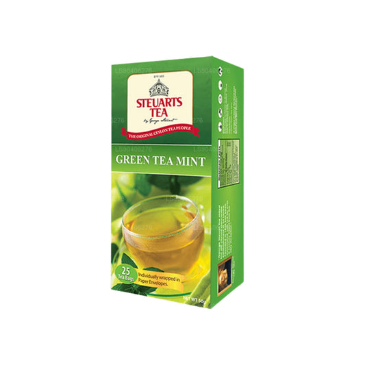 George Steuart Zielona herbata Mennica (50g) 25 Torebek herbaty