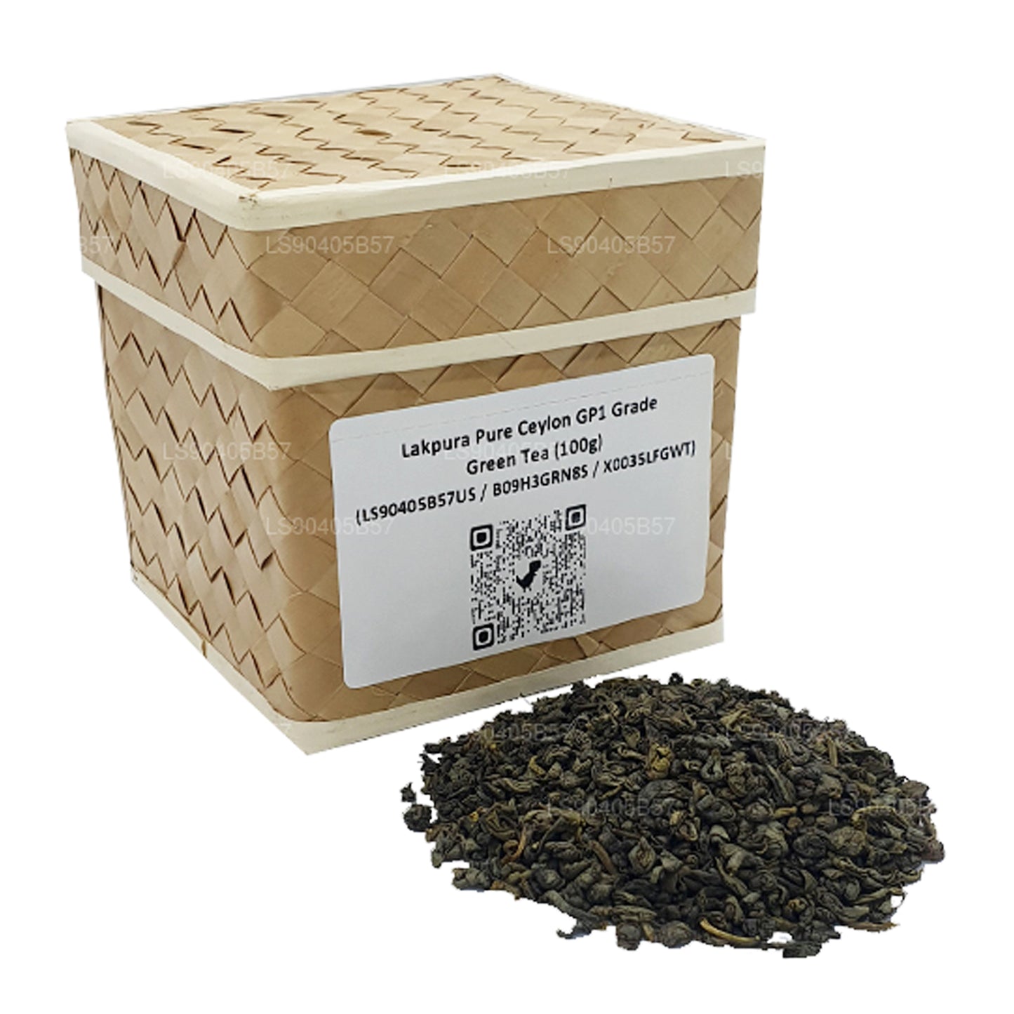 Lakpura Pure Ceylon GP1 Klasa Zielona Herbata (100g)