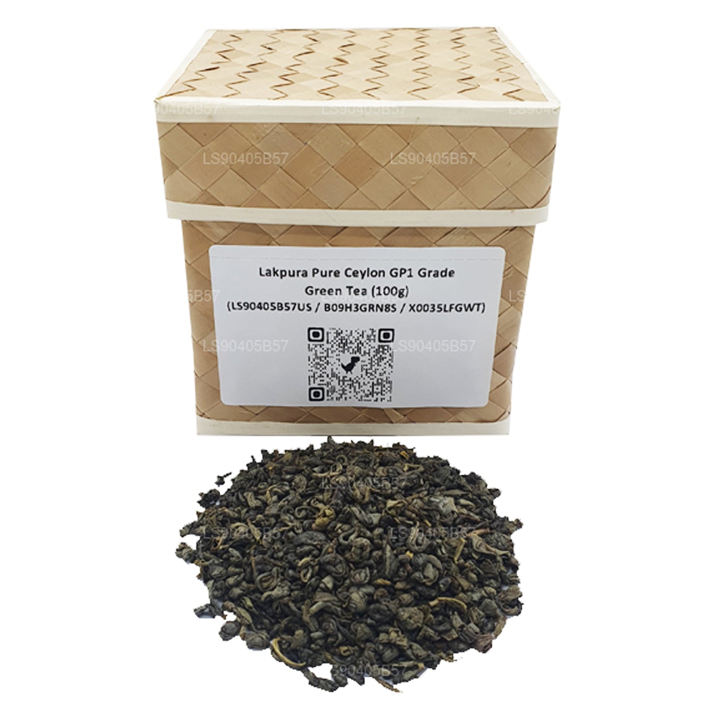 Lakpura Pure Ceylon GP1 Klasa Zielona Herbata (100g)