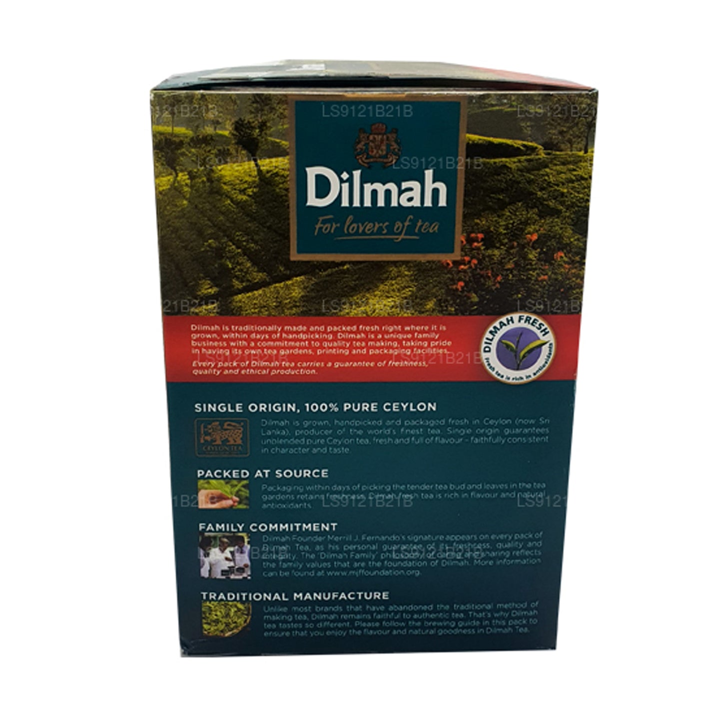 Dilmah Premium Ceylon Herbata Luźna Liściasta (125g)
