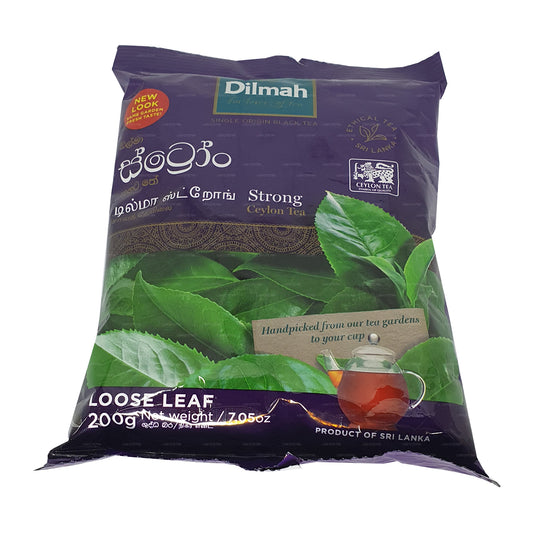 Dilmah Strong Ceylon Black Tea (200g)