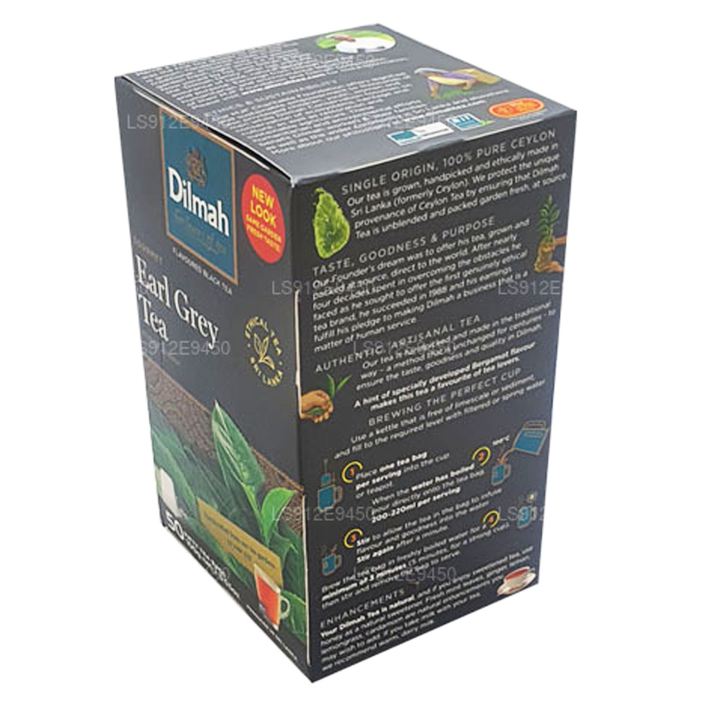 Dilmah Earl Grey Tea (100g) 50 torebek