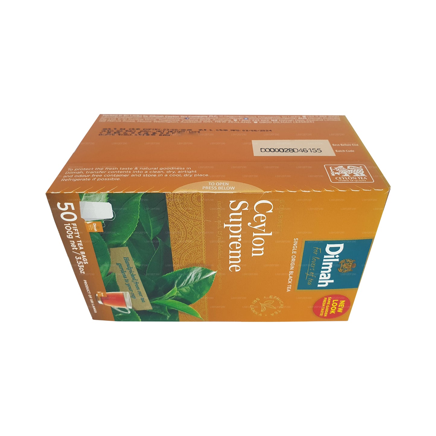 Dilmah Ceylon Supreme (100g) 50 torebek