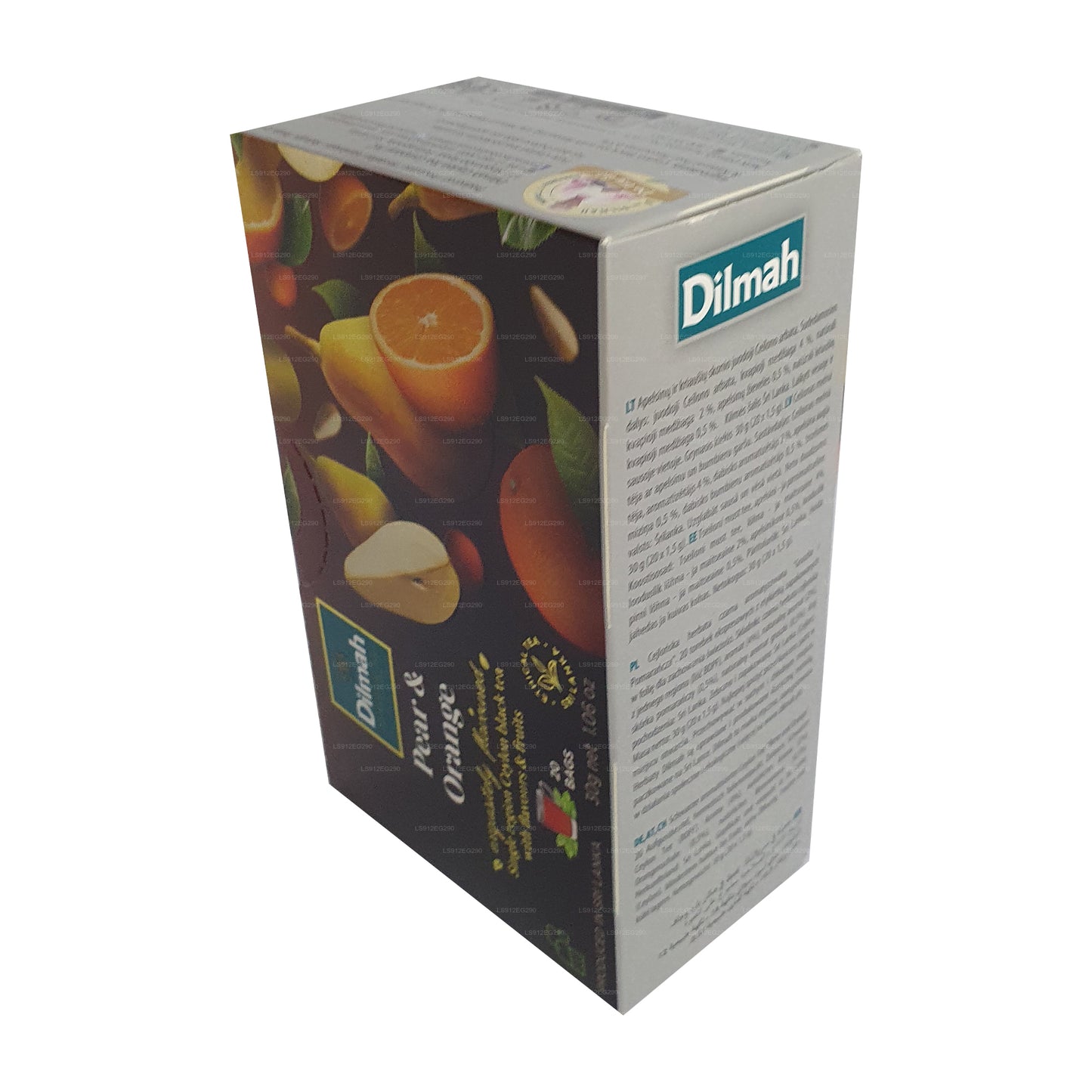 Dilmah Gruszka i Pomarańcza Ceylon Czarna Herbata (30g) 20 torebek