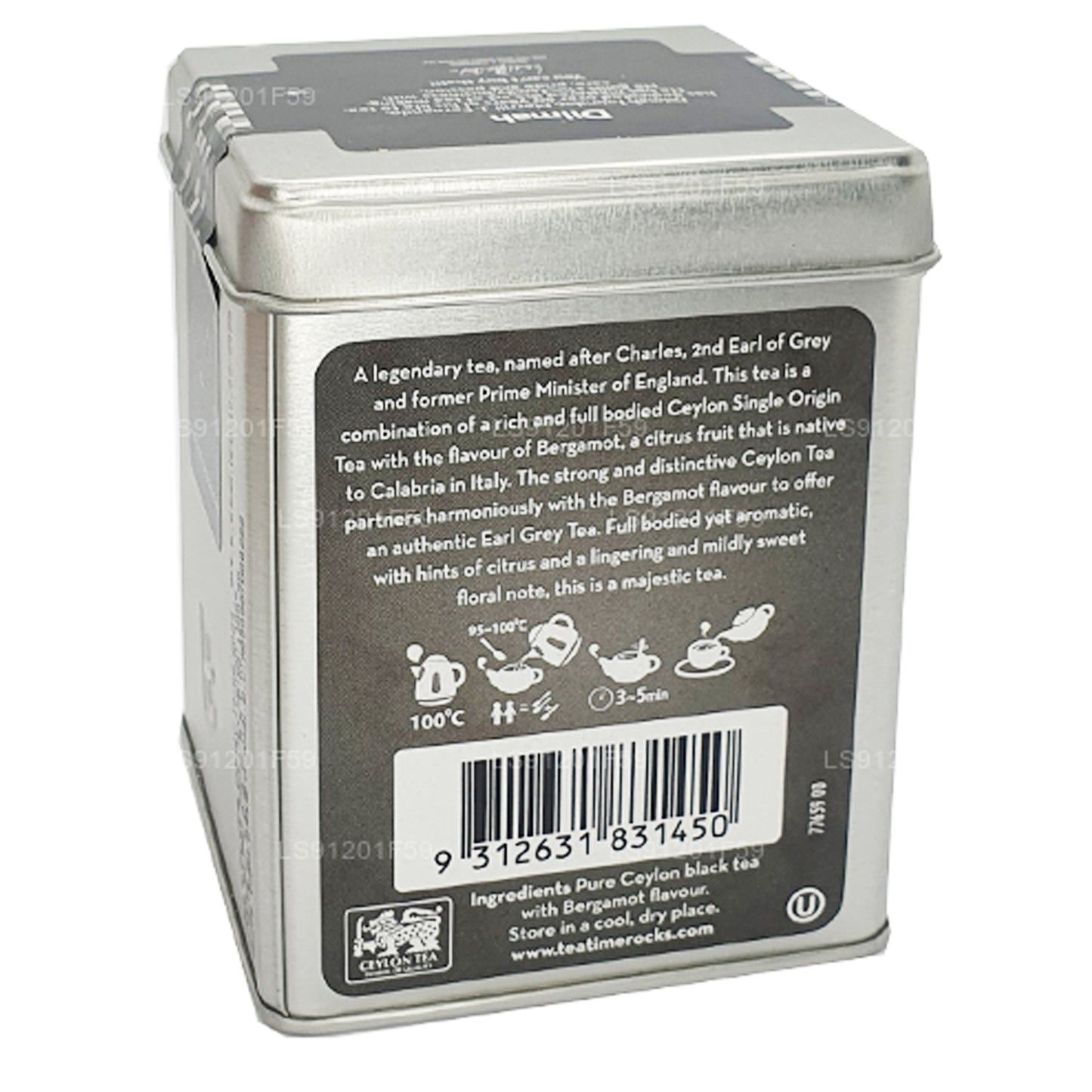 Dilmah T-series The Original Earl Grey Luźna Herbata Liściasta (100g)