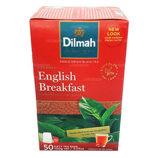 Dilmah angielska herbata śniadaniowa, 50 torebek herbaty (100g)