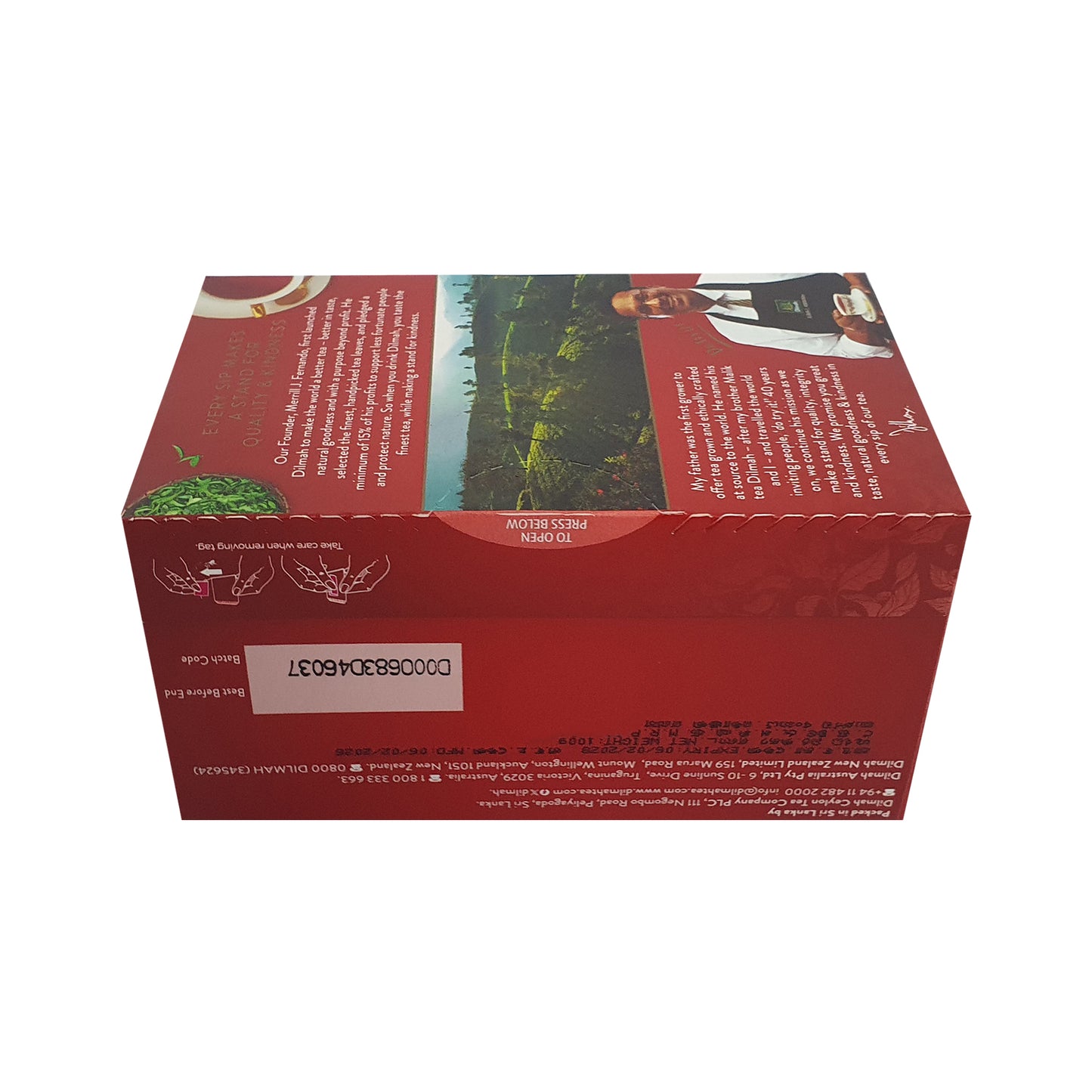 Dilmah angielska herbata śniadaniowa, 50 torebek herbaty (100g)