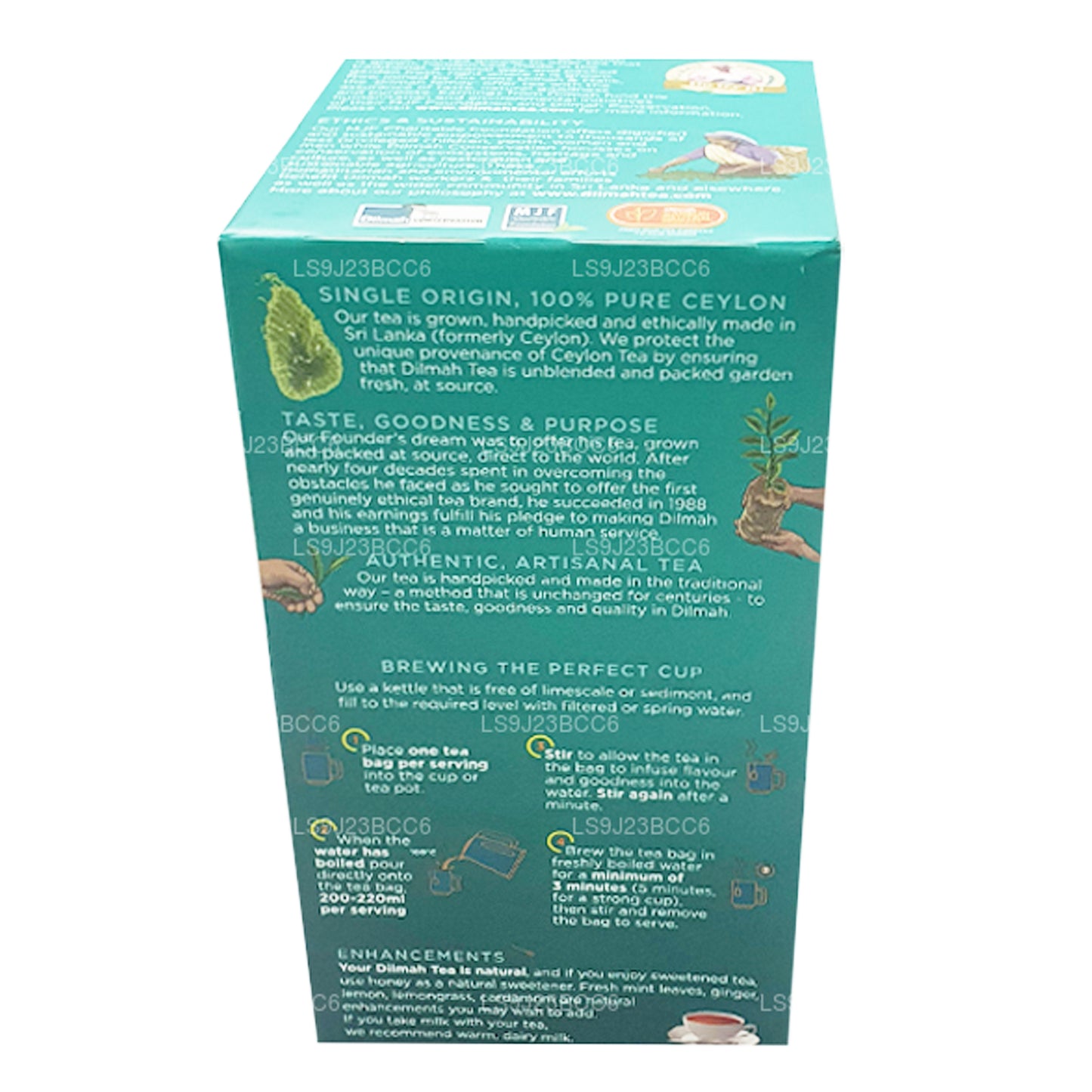 Dilmah English Podwieczorek, 50 torebek (100g)