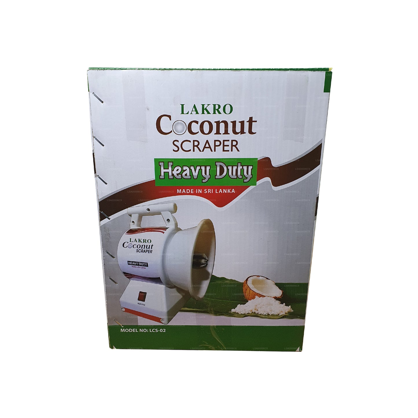 Lakro Heavy Duty Coconut Skrobak Maszyna (LCS-007)