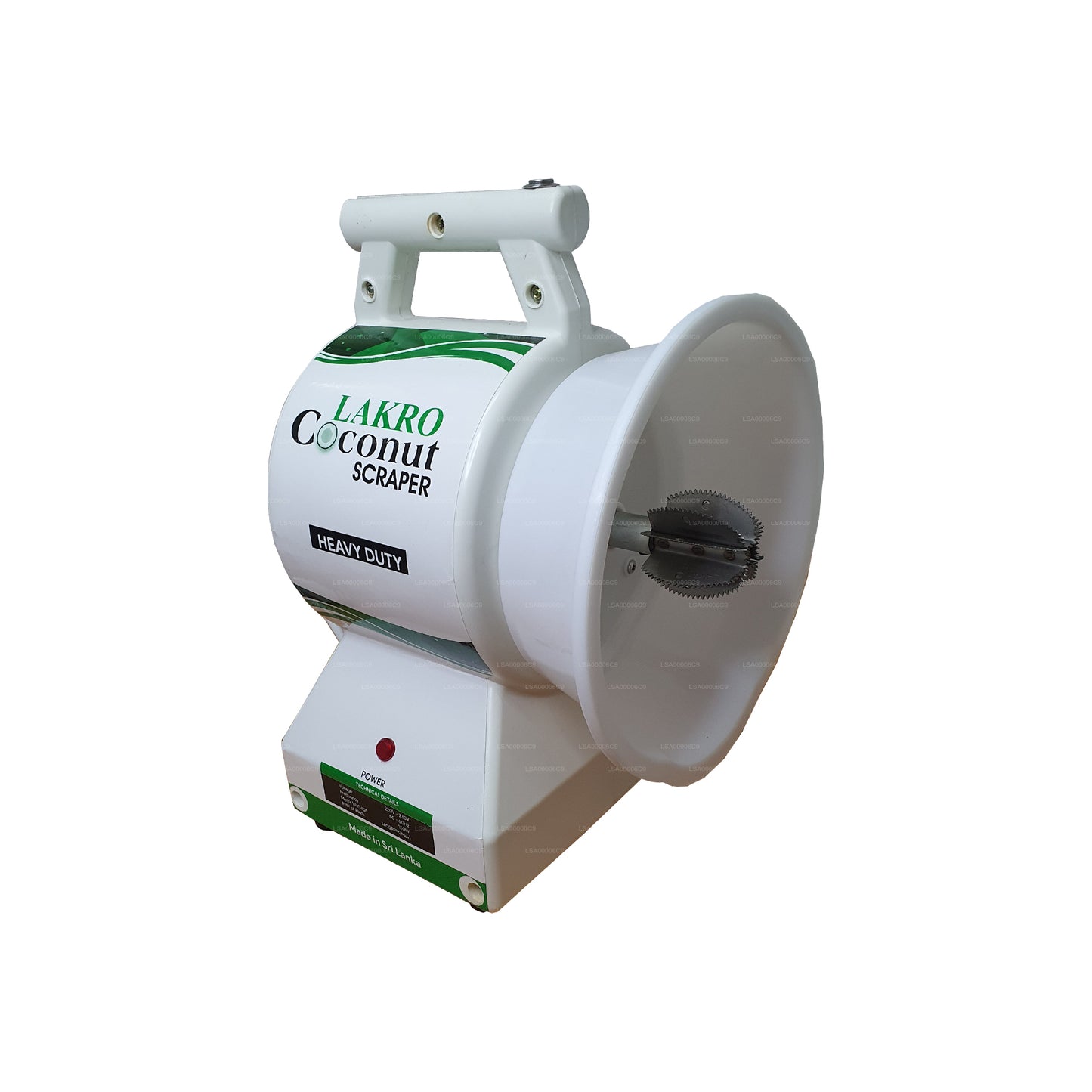 Lakro Heavy Duty Coconut Skrobak Maszyna (LCS-007)