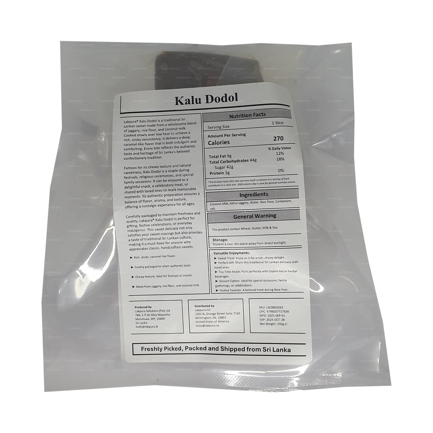 Lakpura® Kalu Dodol