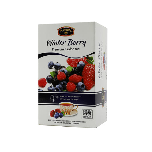 Herbata Mabroc Fruity Range Winter Berry (37.5g) 25 torebek