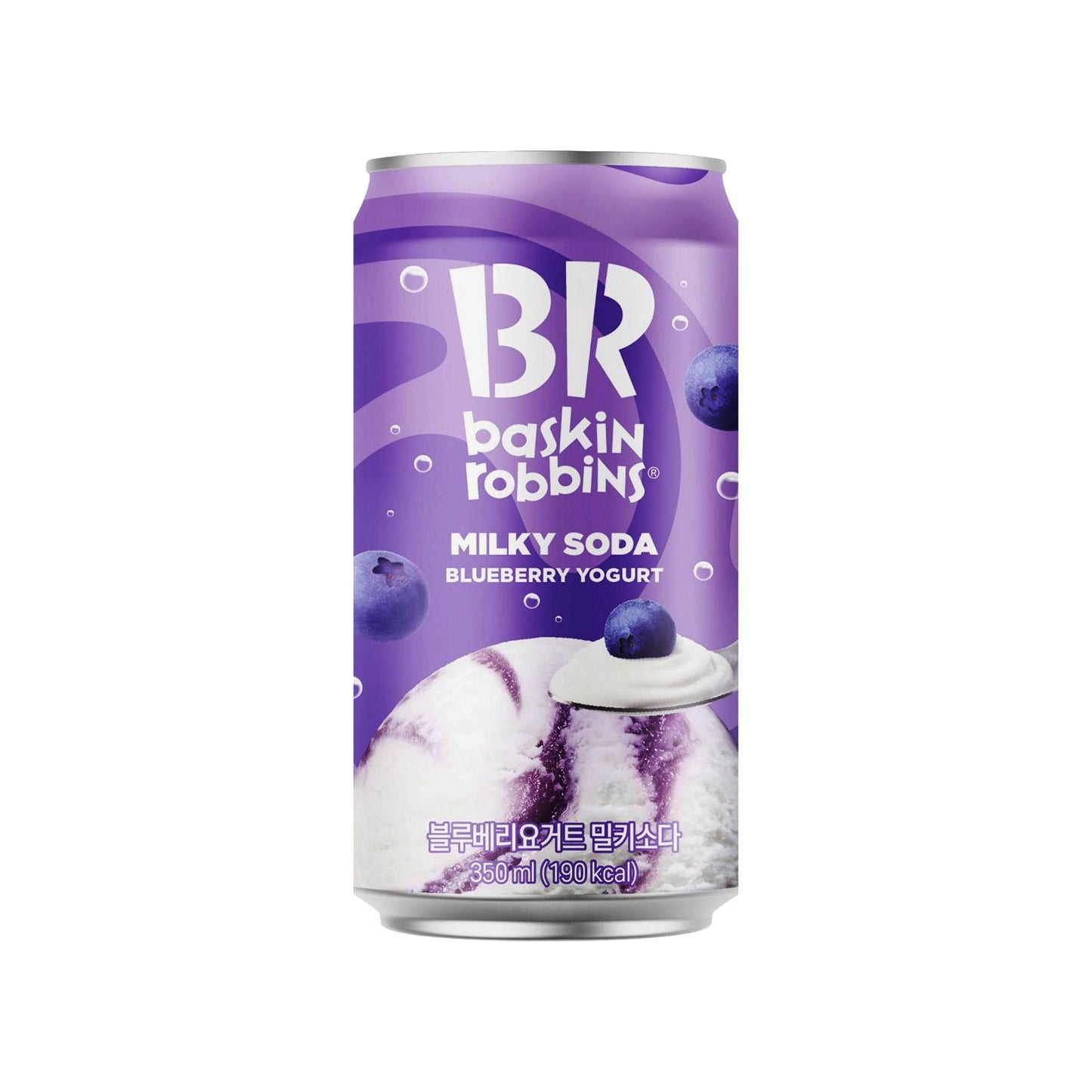 Baskin Robbins Borówkowo-jogurtowa mleczna soda (350ml)
