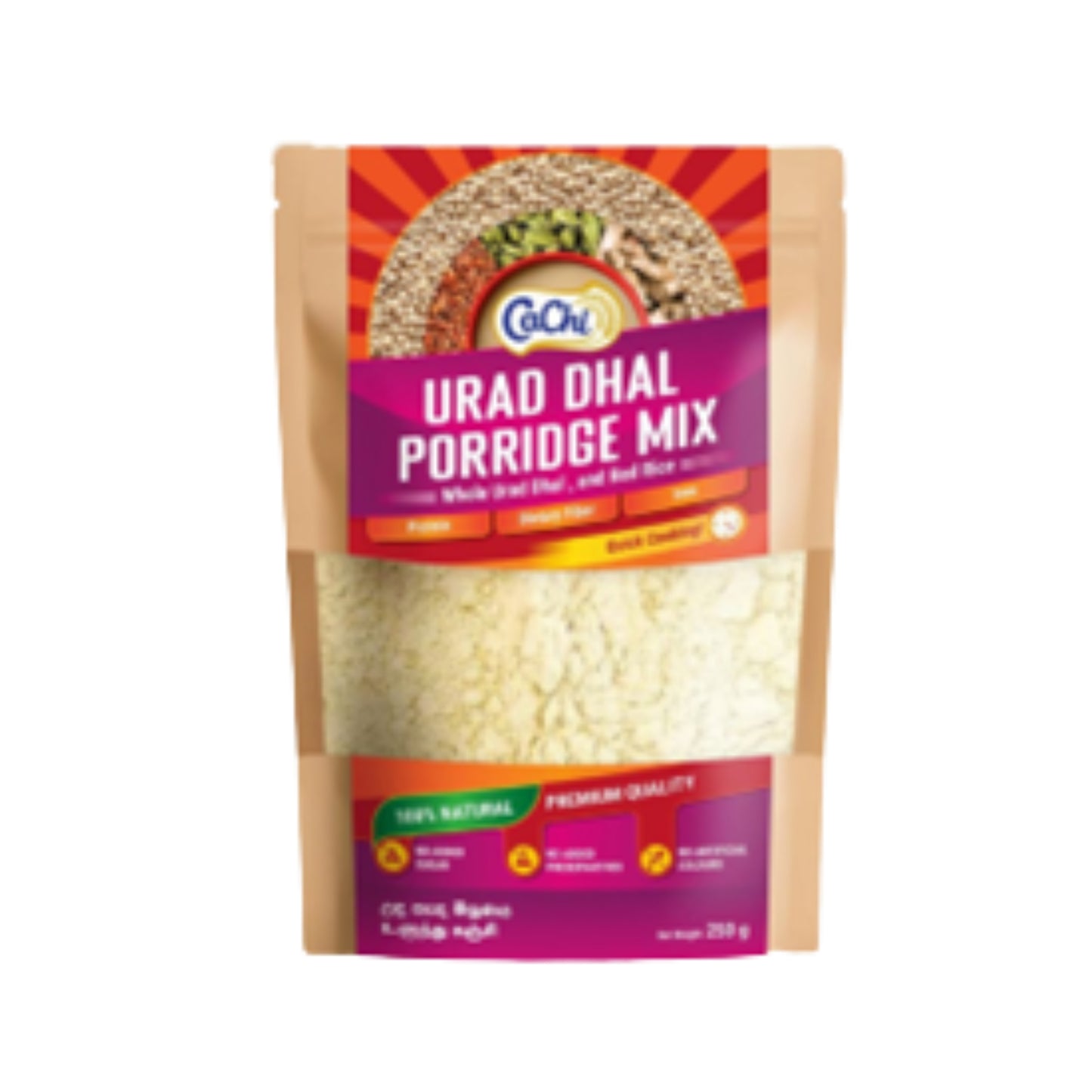 Mieszanka do owsianki CaChi Urad Dhal (250g)