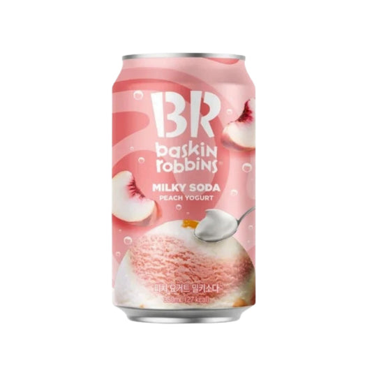 Baskin Robbins Brzoskwiniowy Jogurt Mleczny Soda (350ml)