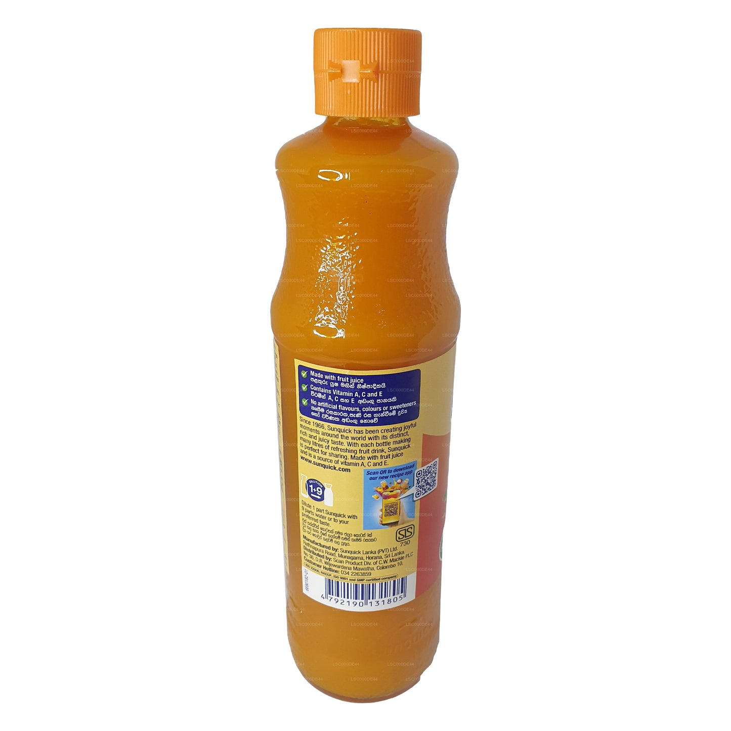 Sunquick Pomarańczowy (330ml)