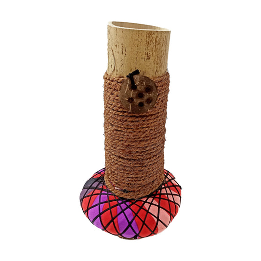 Lakpura® Drewniana (bambusowa pittu) maszynka do piw