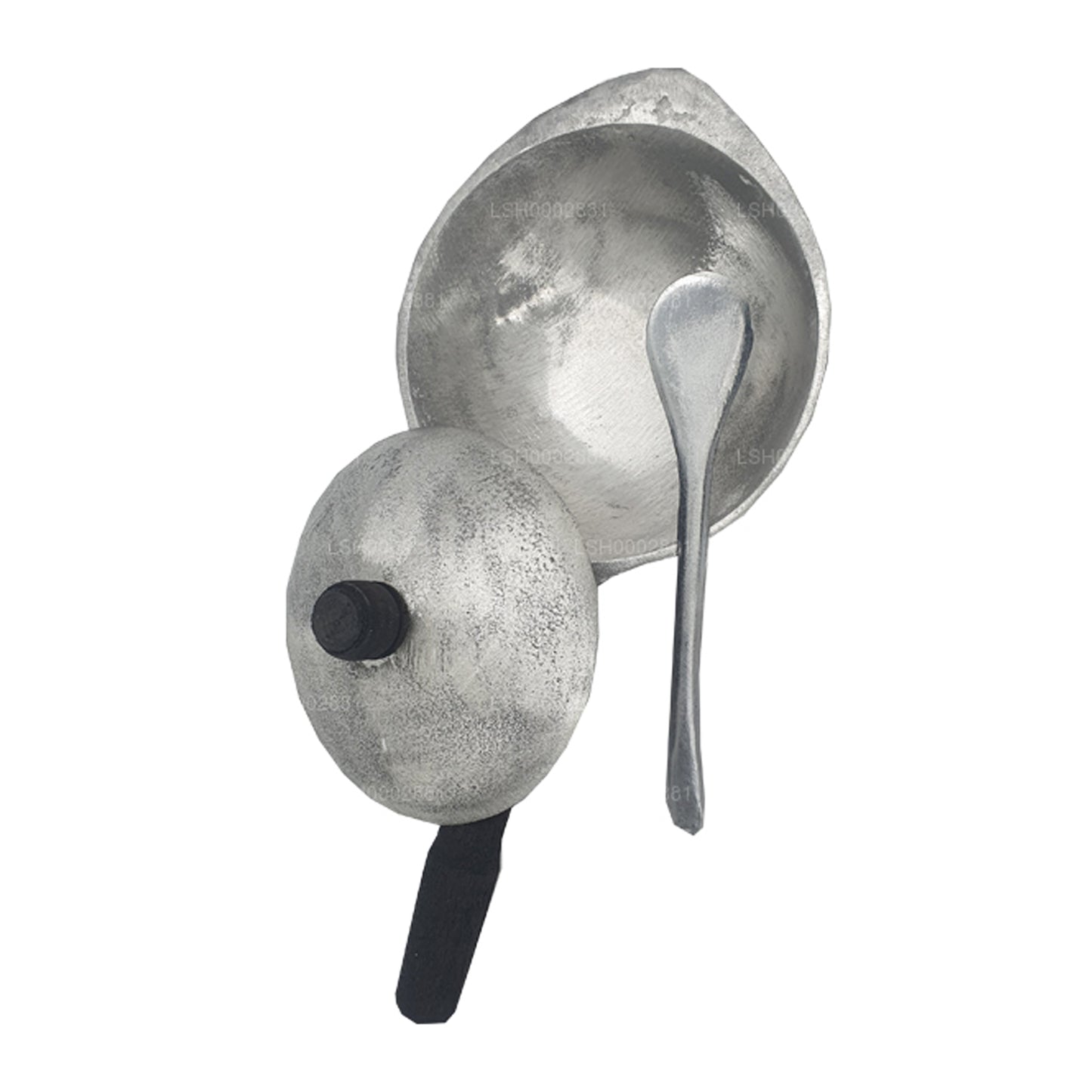 Aluminiowa miska lejowa z pokrywką