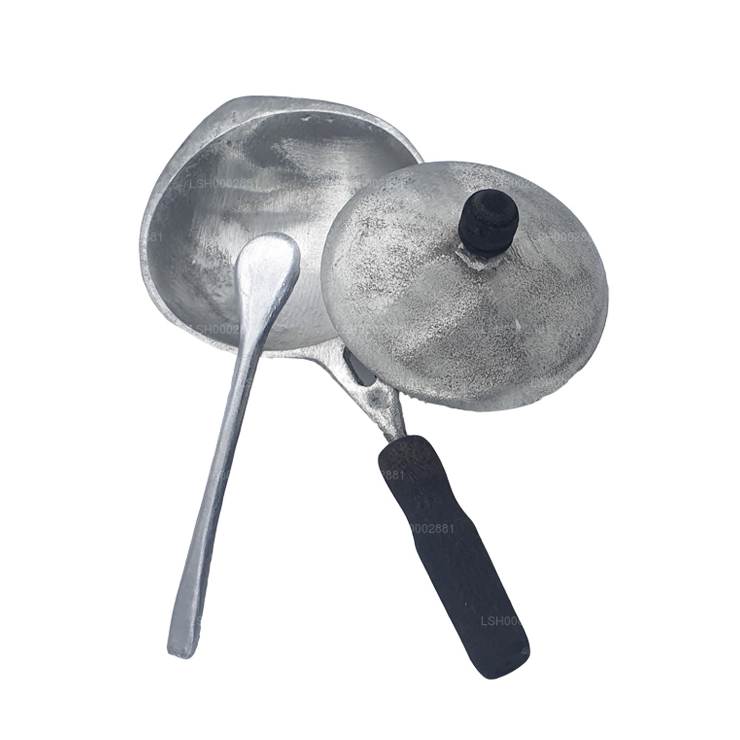 Aluminiowa miska lejowa z pokrywką