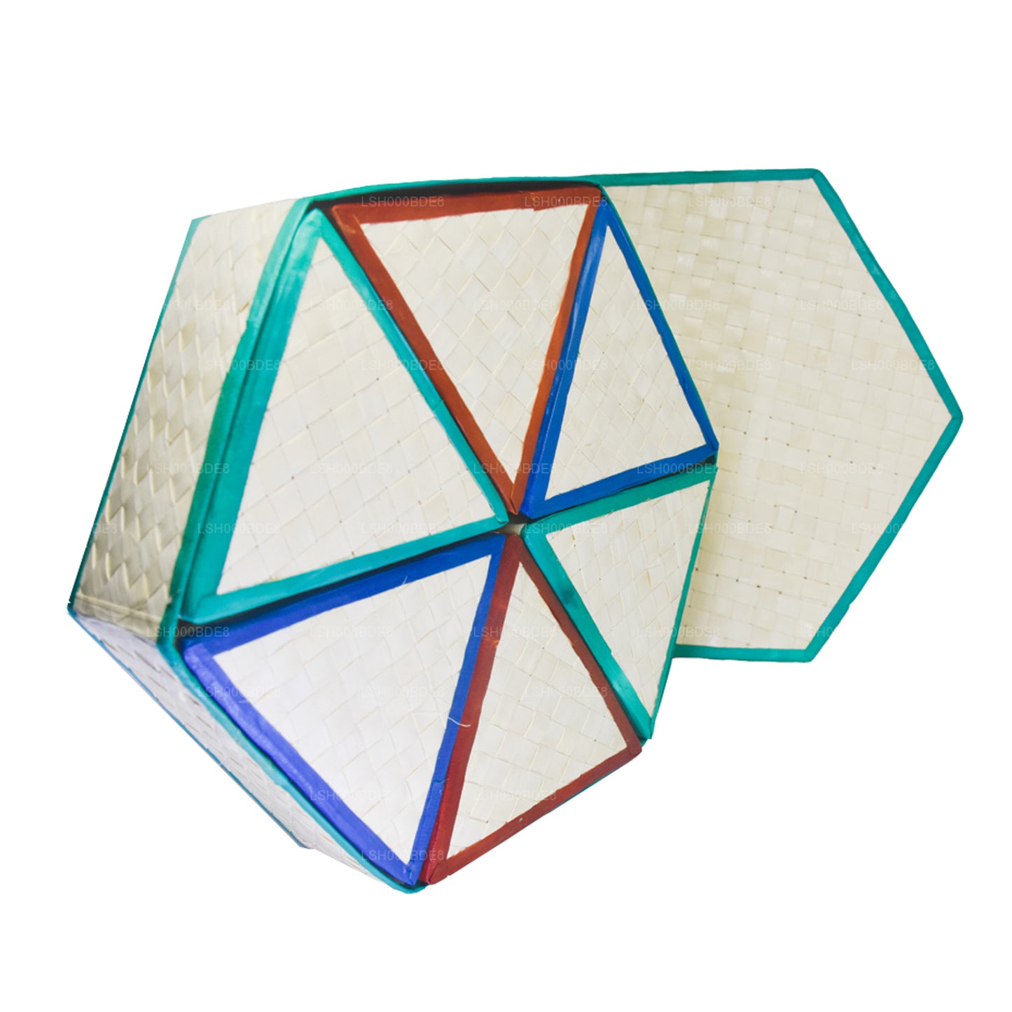 Lakpura Palmyrah Leaf Pudełko upominkowe (projekt D)