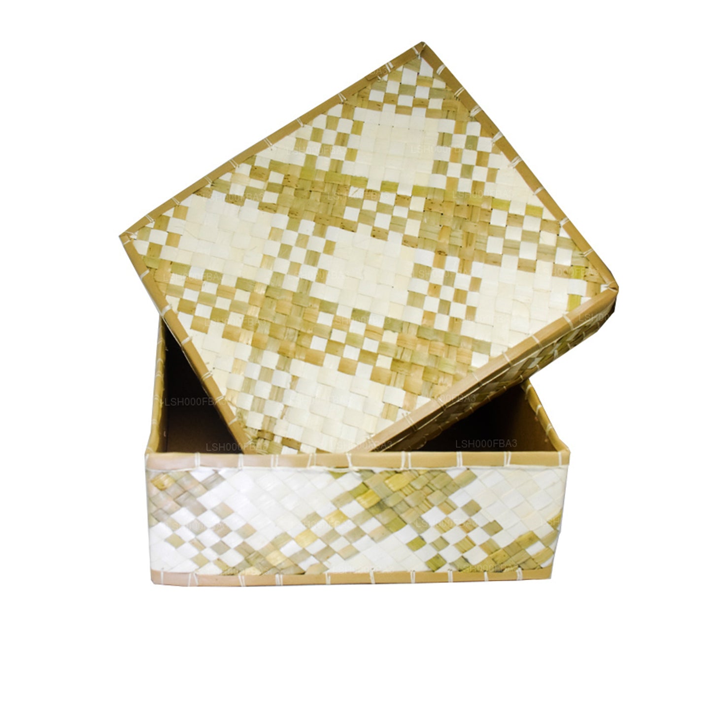 Lakpura Palmyrah Leaf Gift Box (wzór E)