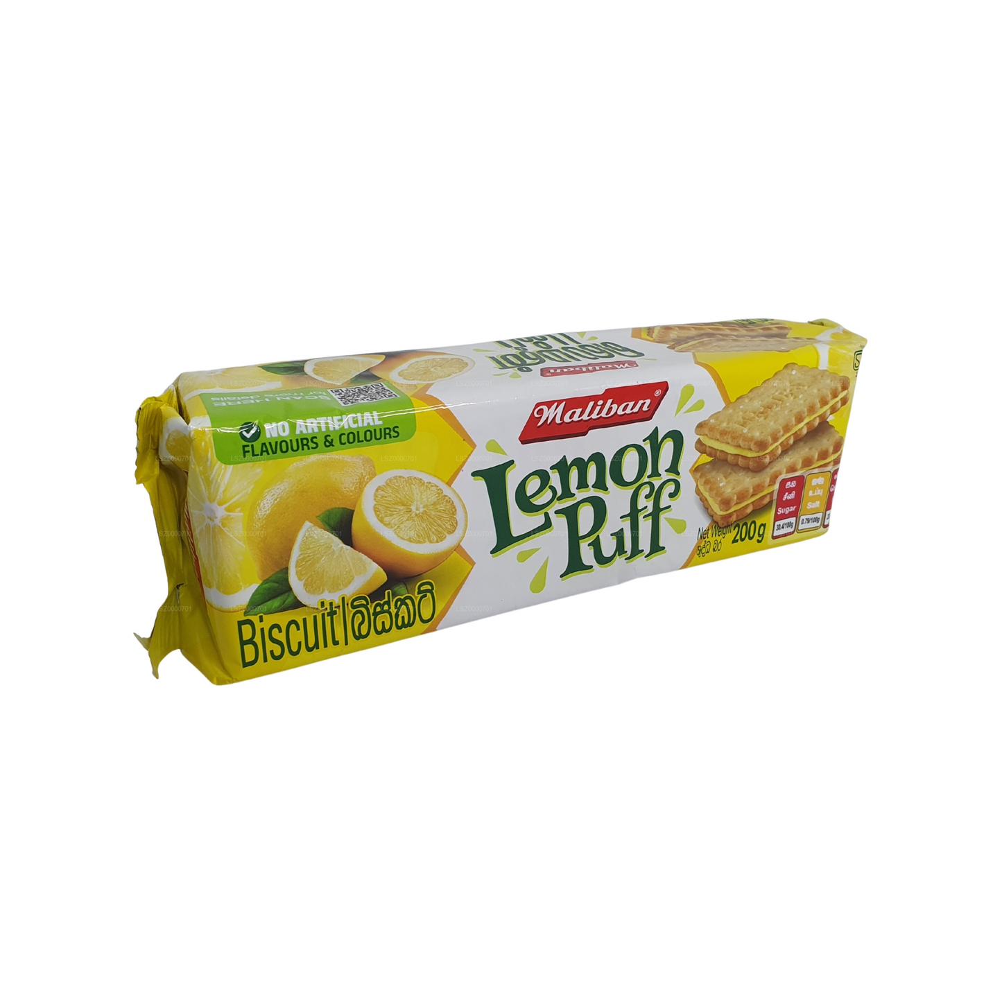 Maliban Lemon Puff Herbatniki (200g)