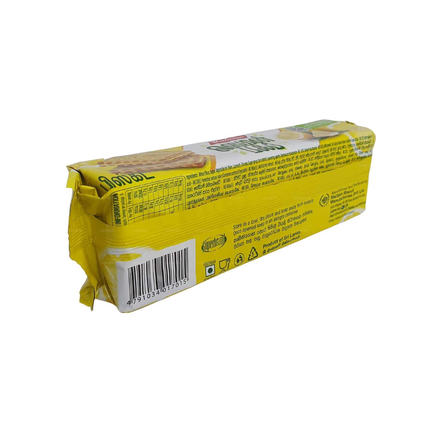 Maliban Lemon Puff Herbatniki (200g)
