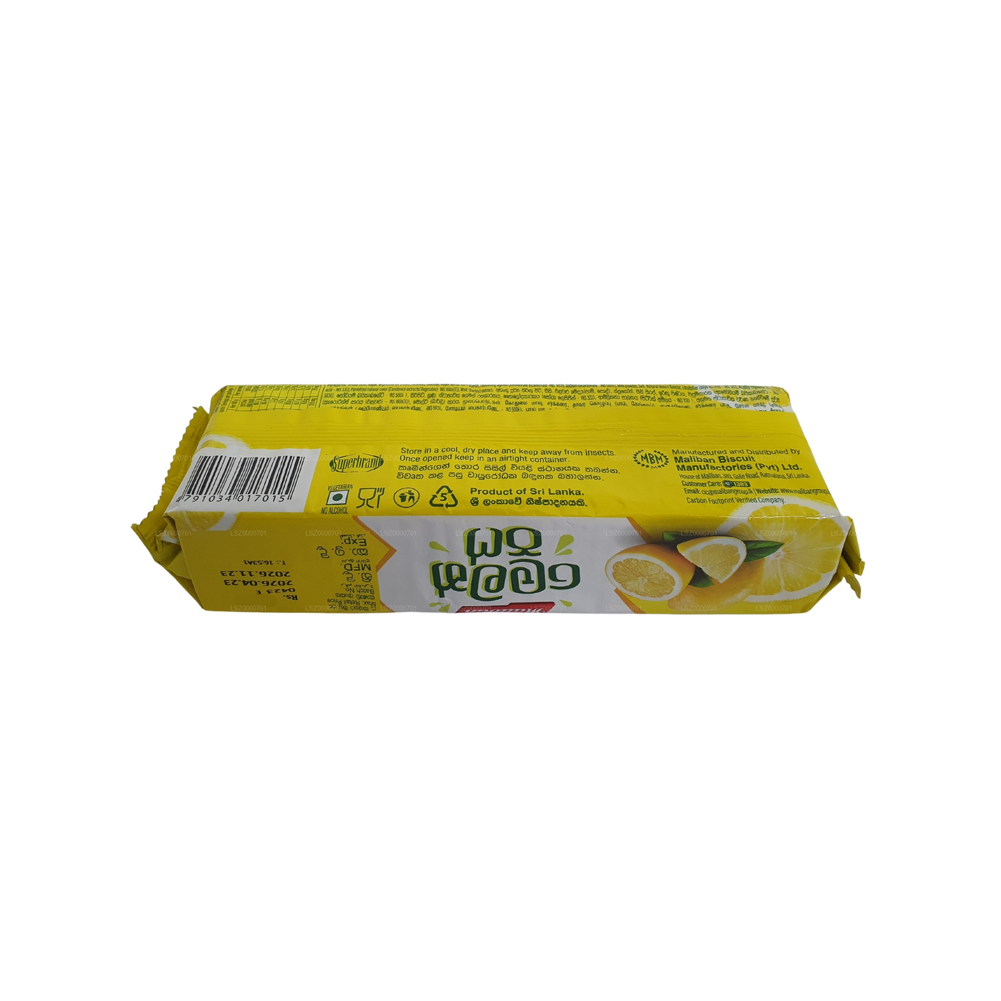 Maliban Lemon Puff Herbatniki (200g)