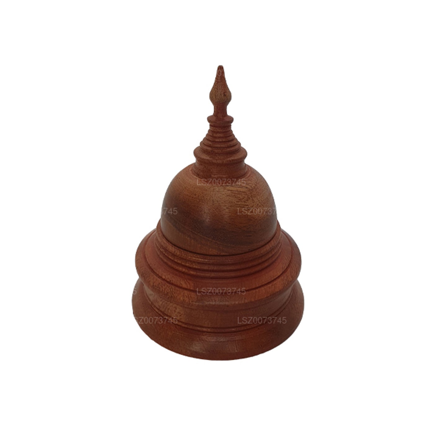 Budda Stupas Kolor Drewna (H-4 cale W-3 cale)