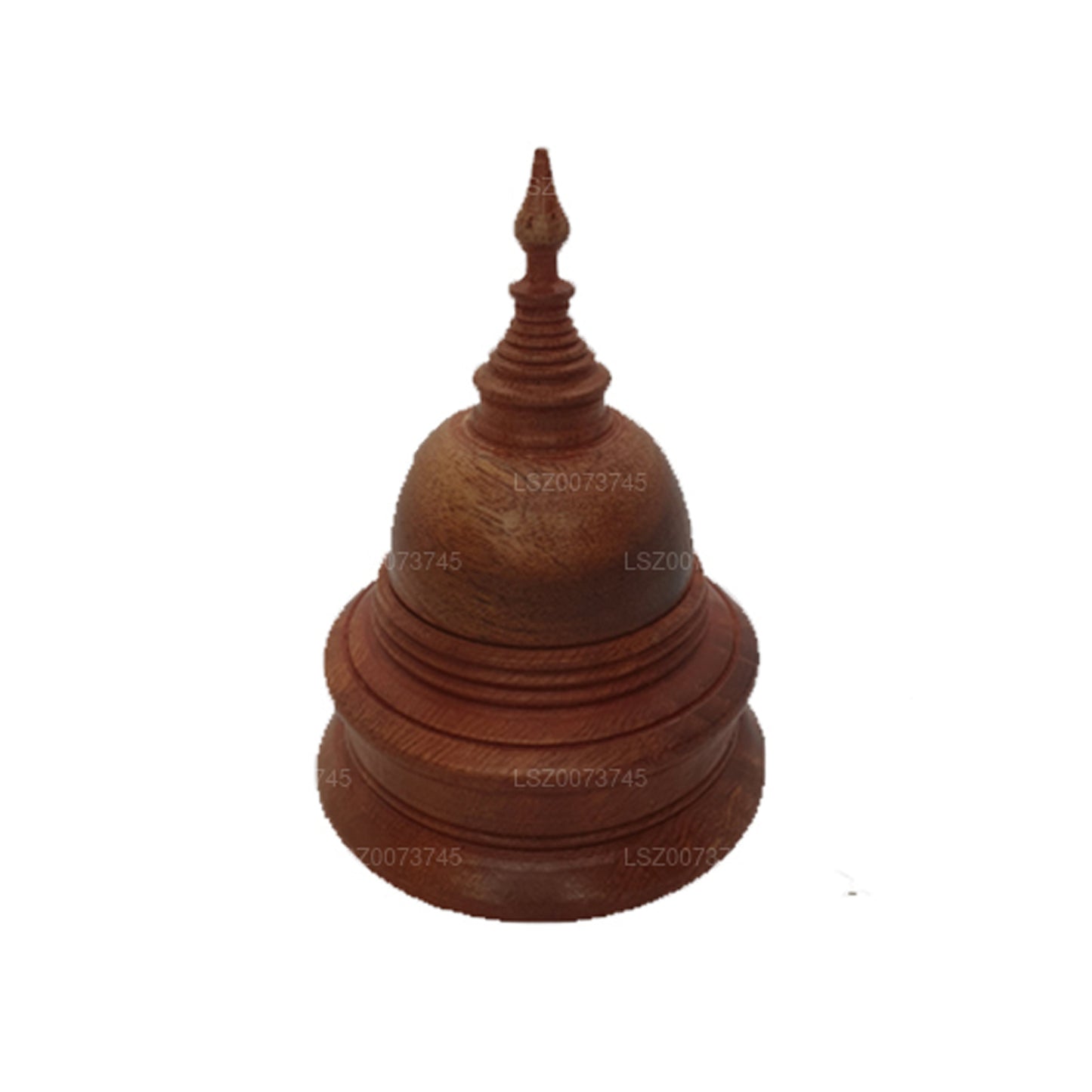 Budda Stupas Kolor Drewna (H-4 cale W-3 cale)