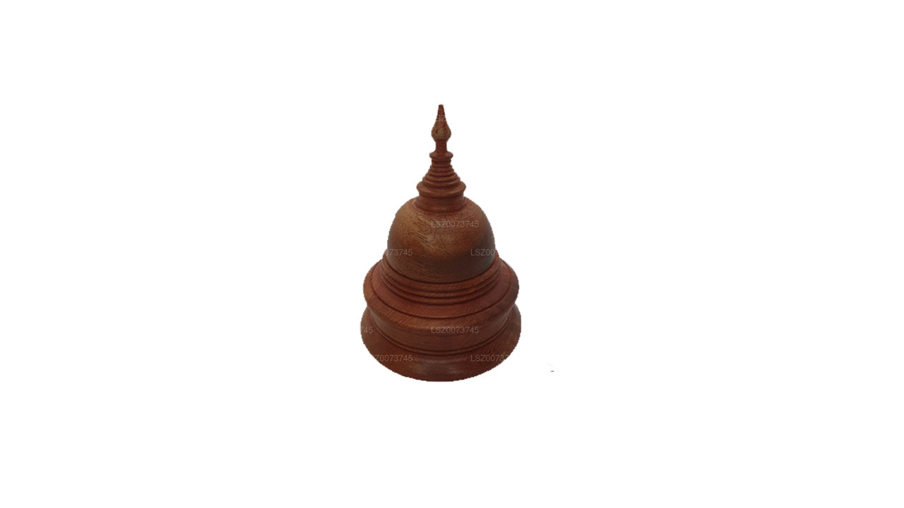 Budda Stupas Kolor Drewna (H-4 cale W-3 cale)
