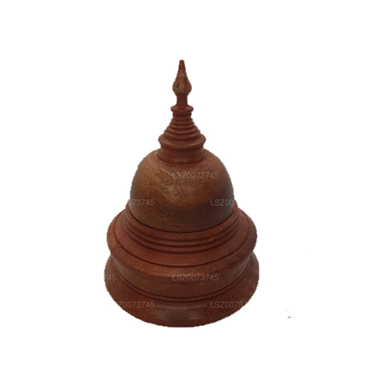Budda Stupas Kolor Drewna (H-4 cale W-3 cale)