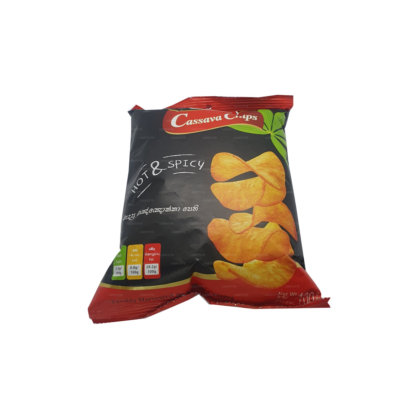 Chipsy z manioku Rancrisp Ostre i Pikantne (100g)