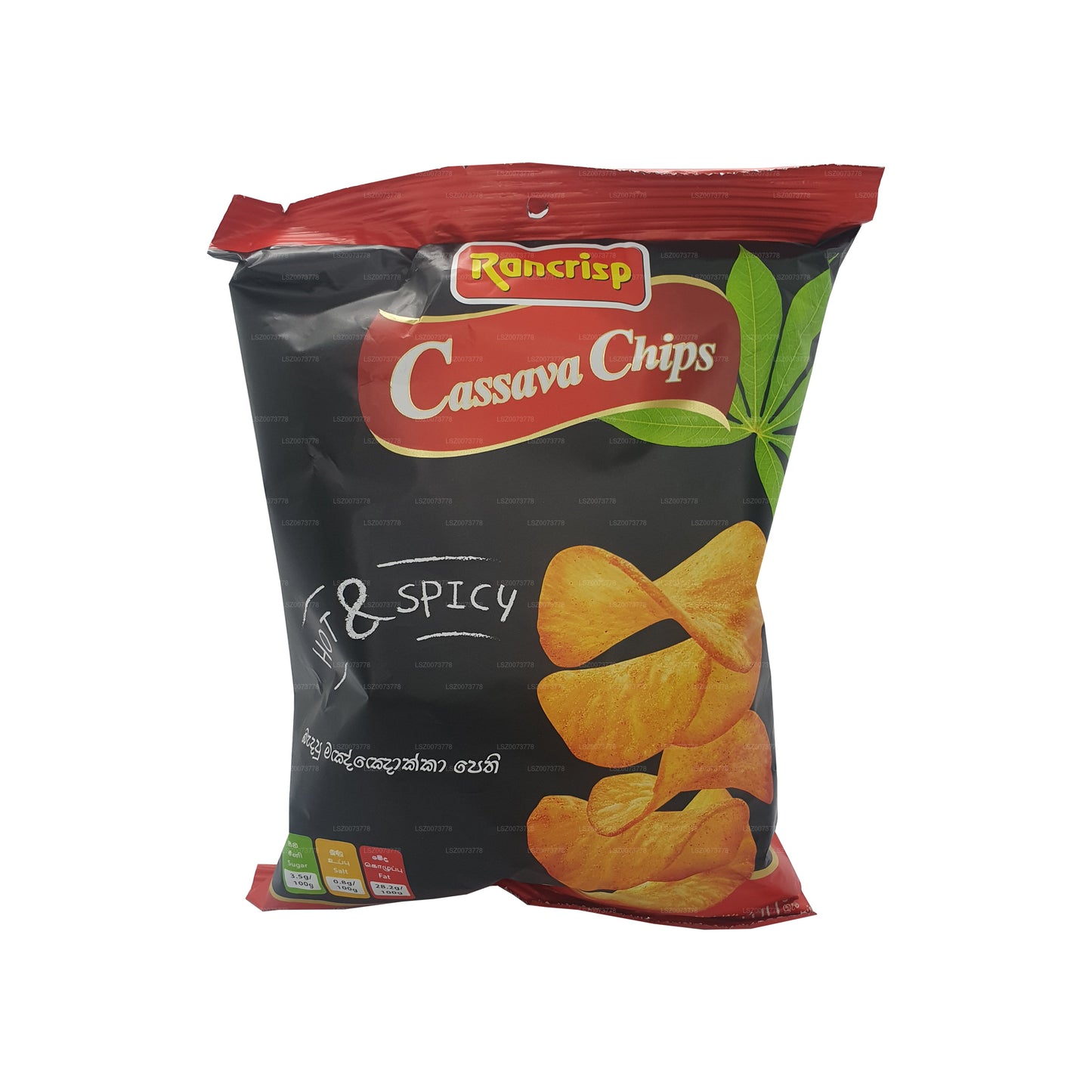 Chipsy z manioku Rancrisp Ostre i Pikantne (100g)