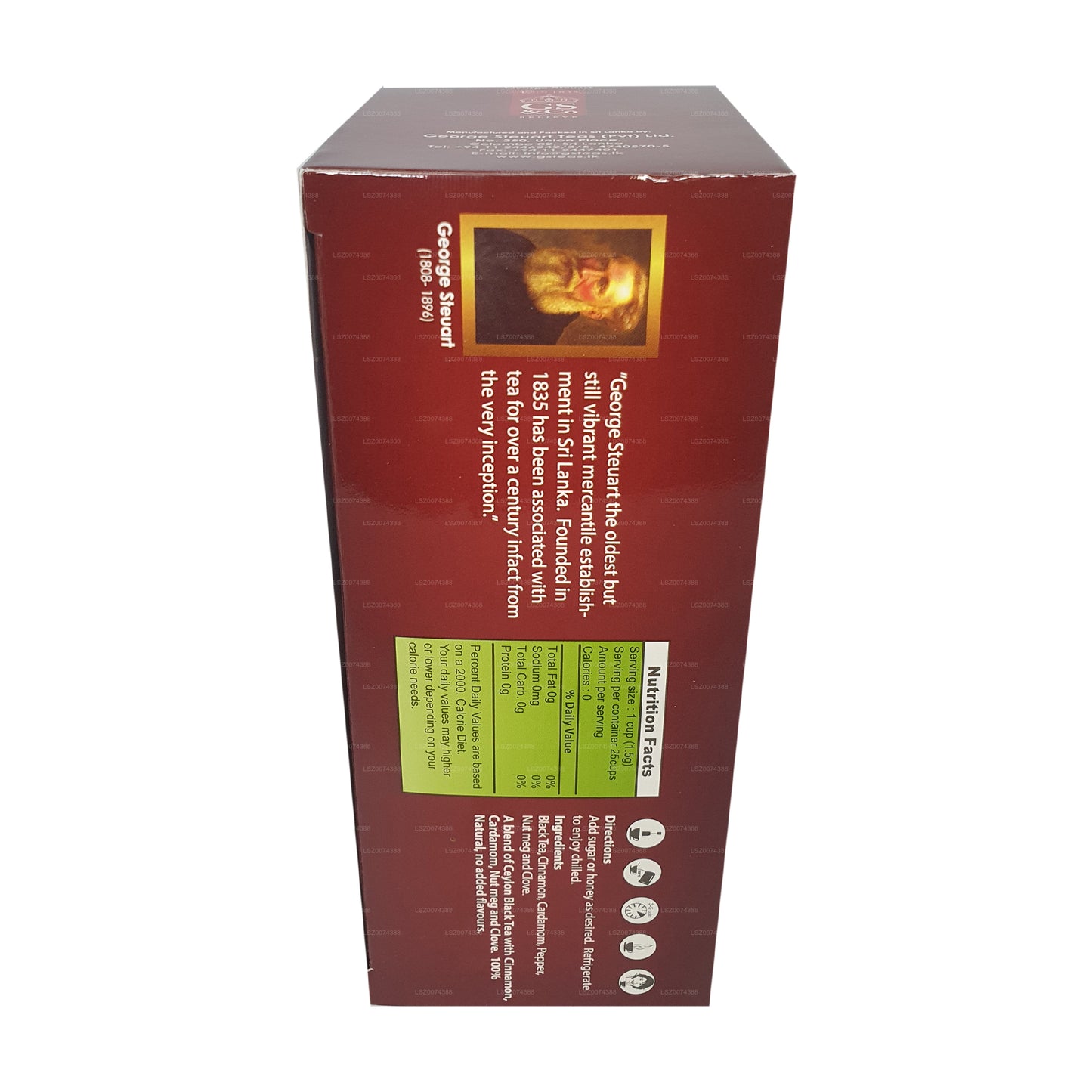 George Steuart Masala Tea Chai (50g) 25 torebek
