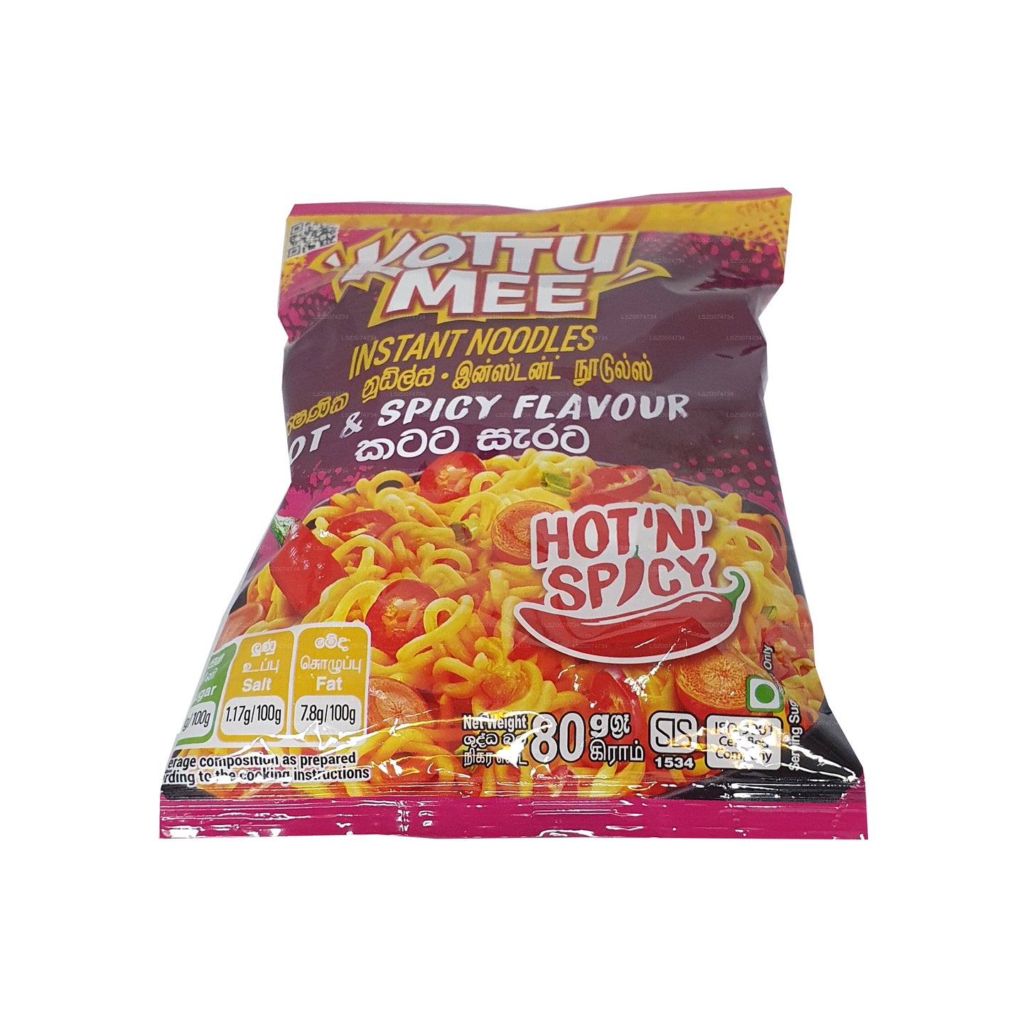 Prima Kottu Mee Gorąco i Pikantne (80g)