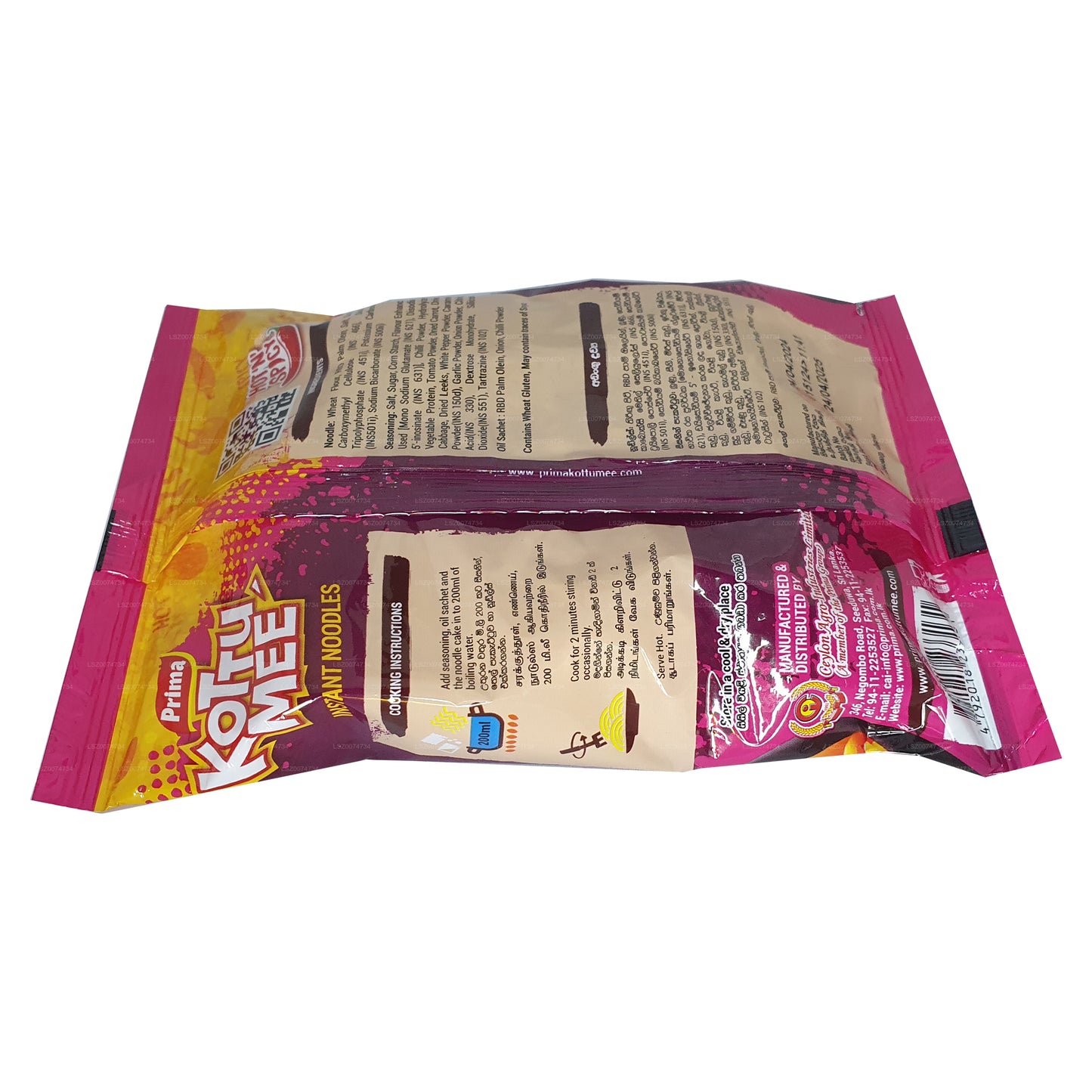 Prima Kottu Mee Gorąco i Pikantne (80g)