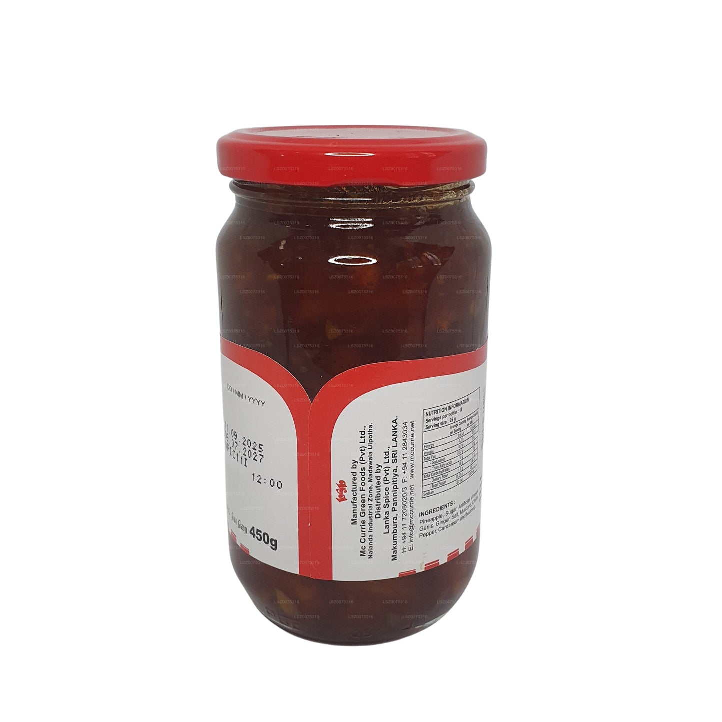 Mc Currie Chutney Ananasowy (450g)