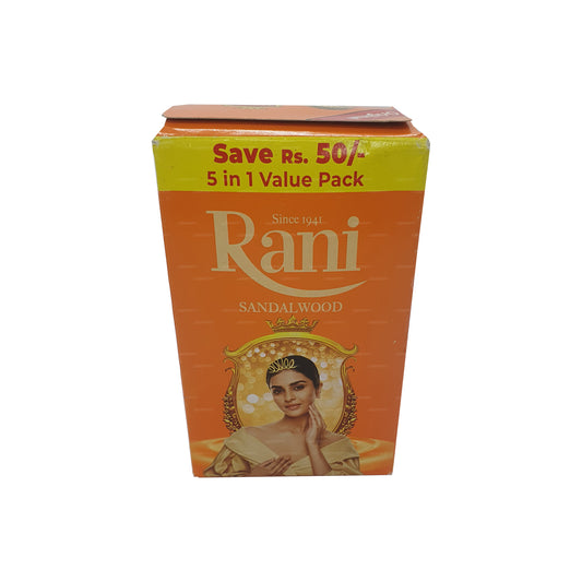 Swadeshi Rani Mydło z drzewa sandałowego 5 w 1 (5x70g)